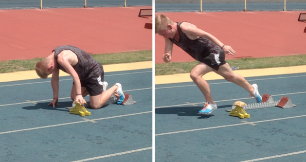 adapted start block