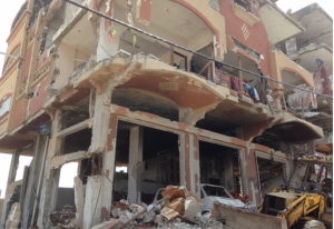 Beit Hanoun, a redundant JCB