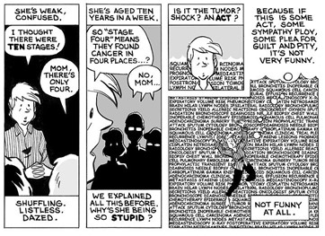 Fies (2008), Mom’s Cancer (New York: Abrams ComicArts, 2008), p10 (permission was granted for image use).