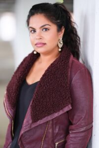 Portrait photograph of Lakshmi Krishnan.