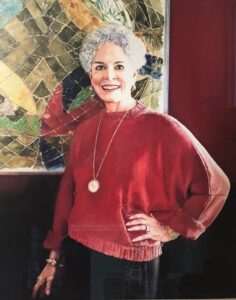 Painting of Diane Solomon's mum