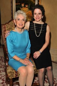 Photo of Diane Solomon with her mum