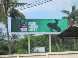 Marlboro Black Menthol billboard in Timor-Leste, 2013 Photo: George Darroch